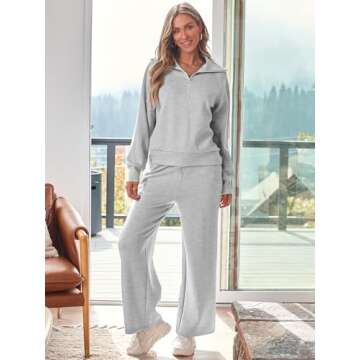 AUTOMET Women's 2 Piece Outfits - Cozy and Stylish Sweatsuits Set