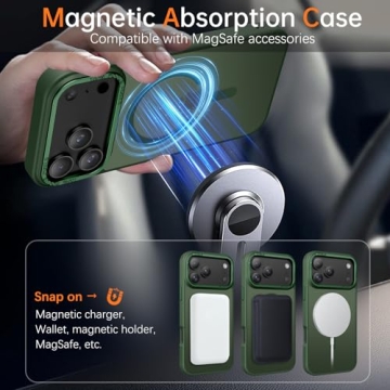 BENTOBEN Magnetic Case for iPhone 17 Pro Max - Slim & Stylish
