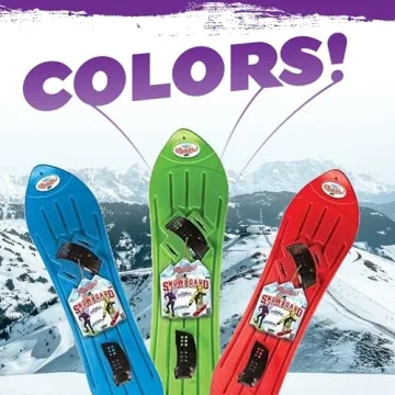 Beginner Purple Kids Snowboard for Ages 4-12