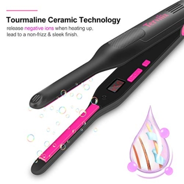 Terviiix Mini Flat Iron for Pixie Cuts and Short Hair