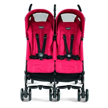 Peg Perego Pliko Mini Twin Stroller for Comfortable Outings