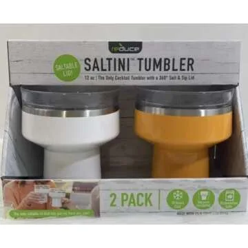 REDUCE Insulated 12 oz Stainless Steel Tumblers Set