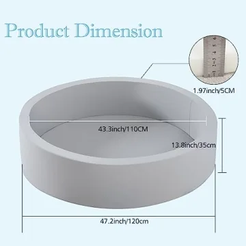 SHJADE Foam Ball Pit – Perfect Safe Play for Toddlers