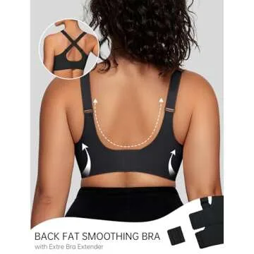 Comfortable Wireless Bra for Women - OEAK V Mesh Bralette