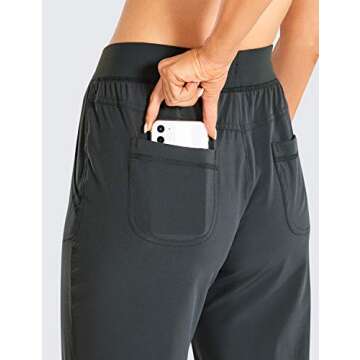 CRZ YOGA Women's Lightweight Joggers for Every Activity