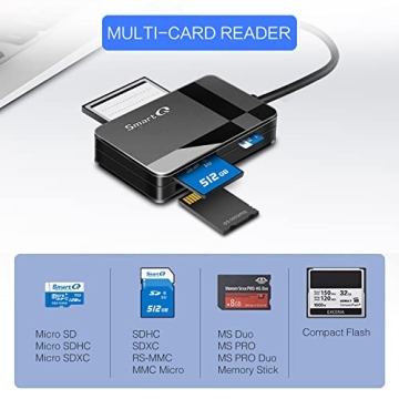 SmartQ C368 USB 3.0 Card Reader for All Devices