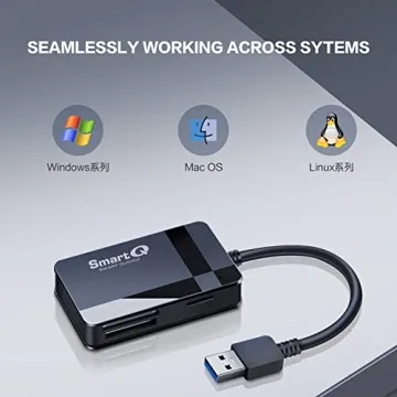 SmartQ C368 USB 3.0 Card Reader for All Devices