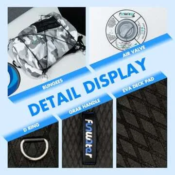 FunWater UL Inflatable Paddle Board for All Skill Levels