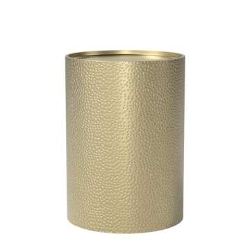 Christopher Knight Home Kaylee Modern Round Hammered Iron Accent Table (2 Pack) -Gold