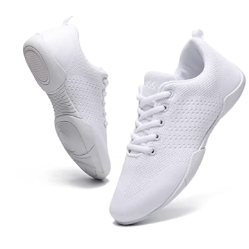 TWDKCHER Youth Cheer Shoes - Lightweight & Breathable for Girls