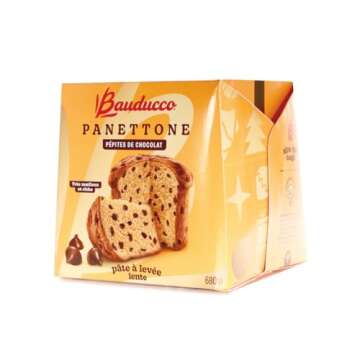 Bauducco Panettone Chocolate, Moist & Fresh, Traditional Italian Recipe, Italian Traditional Holiday Cake, 26.2oz