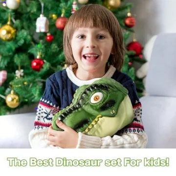 RISUNTOY 45PCS Dinosaur Toy Set for Kids Ages 3-5