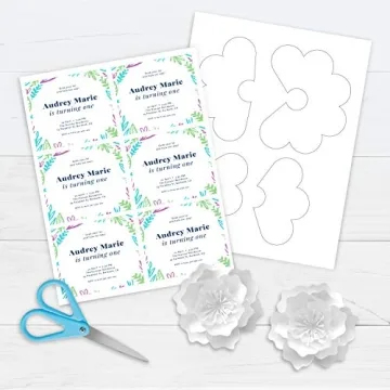 Printworks White Cardstock for Craft Projects and More
