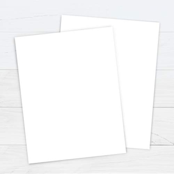 Printworks White Cardstock for Craft Projects and More