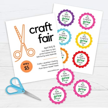 Printworks White Cardstock for Craft Projects and More