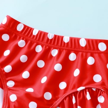 YWFSHOP Cute Toddler Girls 2 Piece Swimsuit Ruffle Design