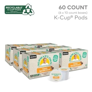 Medium Roast Decaf K-Cup Pods - 60 Count