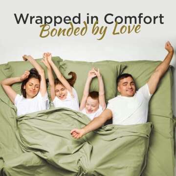 Twin XL 100% Microfiber Double Brushed Sheet Set - Extra-Soft & Wrinkle-Free - 15" Deep Pockets, 39" x 80" - Ideal for Dorms, Hospitals & Split King Beds - 3 PC Set (Twin XL, Sage Green)