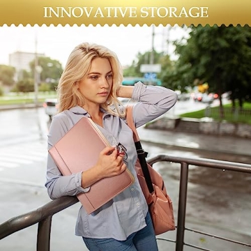 Darolin Zip Padfolio Binder: Elegant Organization Tool