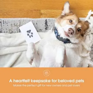 Pearhead Pet Clean-Touch Ink Pad, Medium/Large, Black Ink Pad for Cats or Dogs, Pet Owner, Pet Owner Must Have Item, Pet Memory Keepsake, for Medium to Large Pets