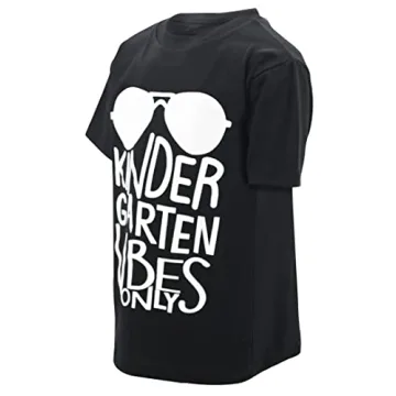 Adorable Kindergarten Vibes Only Shirt for Kids 5-7