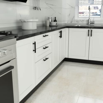 goldenwarm 5 Pack Black Cabinet Handles 3 Inch Pulls