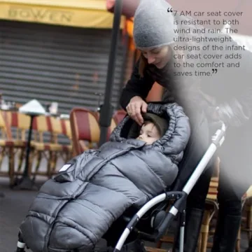 7AM Enfant Stroller Blanket 212 - Warm Baby Footmuff for Winter