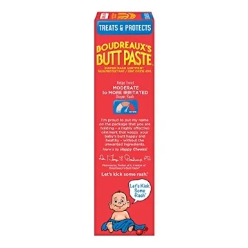 Boudreaux's Butt Paste Maximum Strength Diaper Cream 4 oz Tube