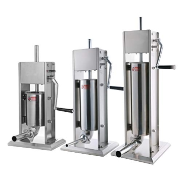 CMI Stainless Steel Sausage Stuffer Easy Clean Dual Speed