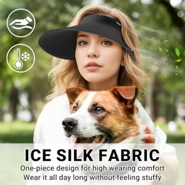 Sukeen Wide Brim Sun Visor with UPF50+ Protection