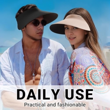 Sukeen Wide Brim Sun Visor with UPF50+ Protection