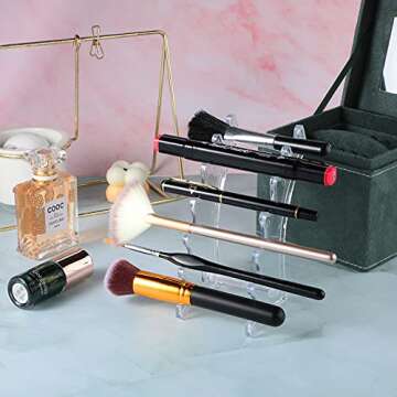 Jetec 2 Pieces Plastic Pen Holder Stand for Organizing