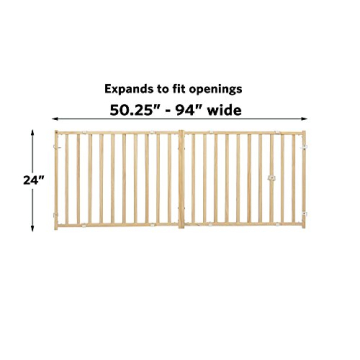 Midwest Home Extra-Wide Pet Safety Gate for Dogs and Cats