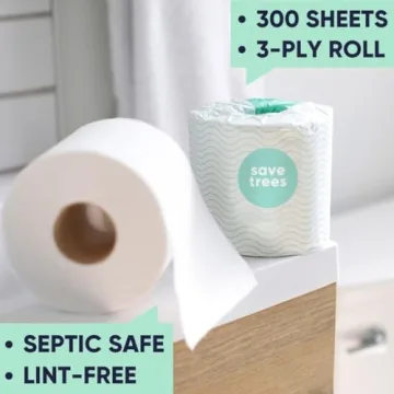 Save Trees Bamboo Toilet Paper - Eco-Friendly Luxury for All
