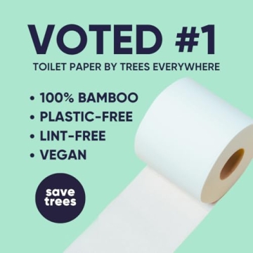 Save Trees Bamboo Toilet Paper - Eco-Friendly Luxury for All