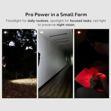 OLIGHT Oclip Pro EDC Flashlight Clip-on Light, Rechargeable 500 Lumens with Three Lighting Solutions Type-C Charging, Magnetic Flash Lights for Signaling, Cycling, Outdoor or Indoor Use(Orange)