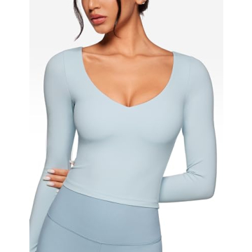 Comfortable INGIA V-Neck Workout Crop Top for Women