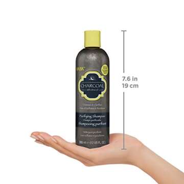 HASK Charcoal Shampoo Set - Detoxify and Purify Hair Care