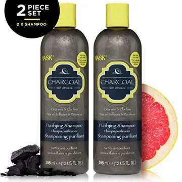 HASK Charcoal Shampoo Set - Detoxify and Purify Hair Care