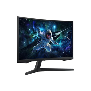Samsung 27-Inch Odyssey G55C Curved Gaming Monitor - Ultimate Immersion and Clarity