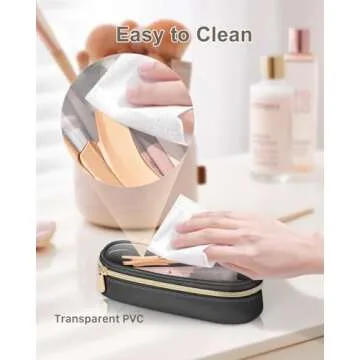 Travel Makeup Brush Holder - Portable and Stylish Storage