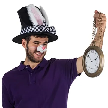 Tigerdoe White Rabbit Costume Set for Halloween Fun