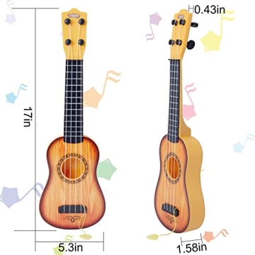 17" Kids Guitar Toy Ukulele - Perfect Musical Gift for Toddlers