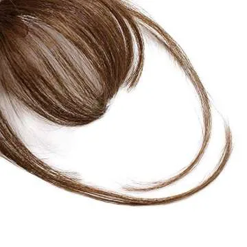 AISI QUEENS Clip-in Bangs - Real Human Hair for Women