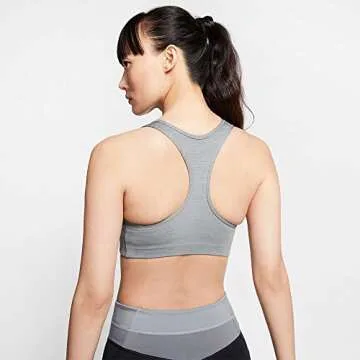 NIKE Women's Medium Support Sports Bra for Active Lifestyle  