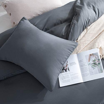 JOHNPEY Queen Duvet Cover Set with Zipper Closure