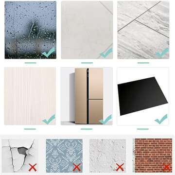 Ruucy 20PCS Adhesive Picture Hooks, Picture Hangers Without Nails, Transparent No Damage Picture Hanging Hooks for Pictures, Frames, Wreath and Wall Decor, No Nail