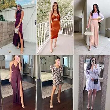 Ermonn Womens Red Ankle Strap Kitten Heels Open Toe Stilettos Classic Heeled Sandals Fashion Wedding Pump Shoes Size 8