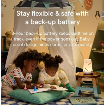 Hatch Rest+ Sound Machine for Kids - Night Light & Clock