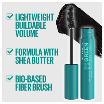 Maybelline Green Edition Mega Mousse Mascara for Stunning Lashes